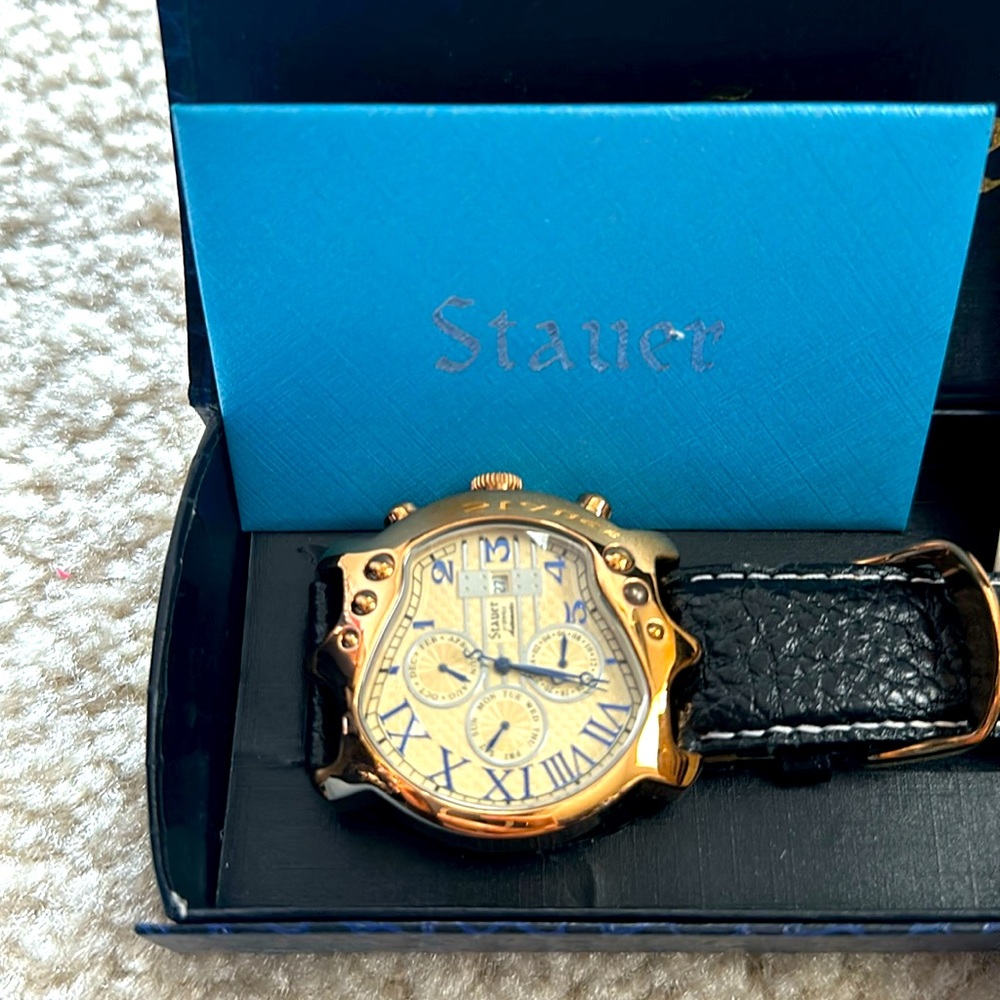 Stauer men’s guitar watch